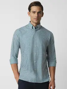 Van Heusen Sport Slim Fit Micro Checked Casual Shirt