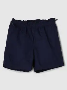 max Girls Mid-Rise Pure Cotton Shorts
