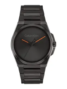 Calvin Klein Men Meta-Minimal Bracelet Style Analogue Watch 25200455-Black