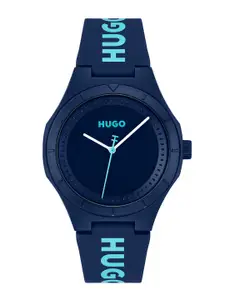 HUGO Men Lit for Him Analogue Watch 1530344-Blue