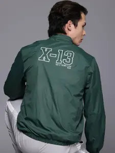 HRX by Hrithik Roshan Rapid-Dry Typography Lifestyle Jacket