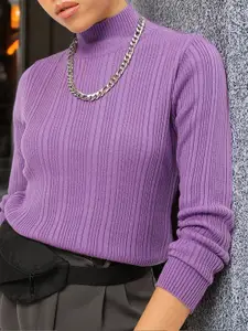 DressBerry Pure Acrylic Ribbed Pullover