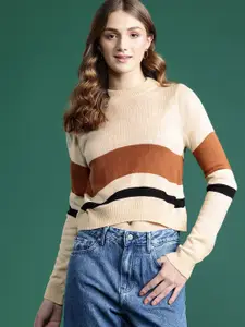 DressBerry Colorblocked Pullover