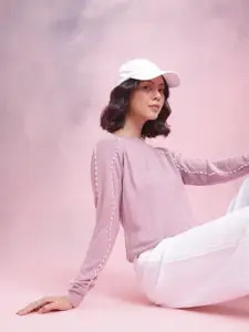 DressBerry Beads Embroidered Acrylic Pullover