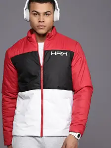 HRX by Hrithik Roshan Colourblocked Padded Lifestyle Jacket