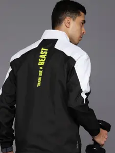 HRX by Hrithik Roshan Rapid-Dry Colourblocked Training Jacket