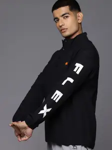 HRX by Hrithik Roshan Printed Rapid-Dry Training Tailored Jacket