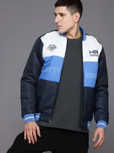 HRX by Hrithik Roshan Men Colourblocked Bomber Jacket
