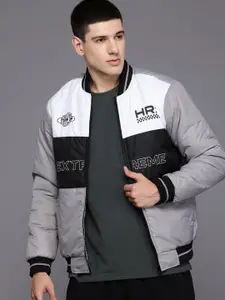 HRX by Hrithik Roshan Men Colourblocked Bomber Jacket