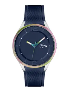 Lacoste Men Stainless Steel Dial & Silicon Straps Analogue Watch 2011331
