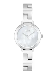 Lacoste Women Mother of Pearl Dial & Bracelet Style Straps Analogue Watch 2001376
