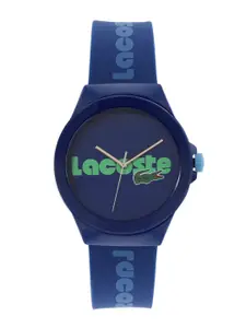 Lacoste Men Neocroc Brand Logo Printed Analogue Watch 2020155-Blue