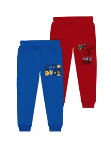 BAESD Boys Pack Of 2 Printed Joggers