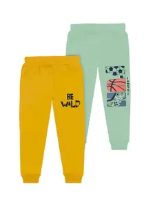 BAESD Boys Pack Of 2 Printed Joggers