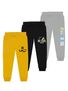 BAESD Boys Pack Of 3 Printed Joggers