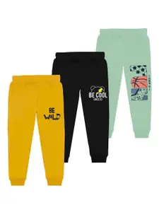 BAESD Boys Pack Of 3 Printed Joggers