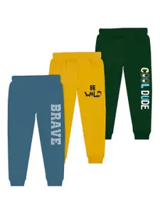 BAESD Boys Pack Of 3 Printed Joggers