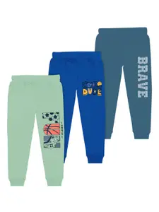 BAESD Boys Pack Of 3 Printed Joggers