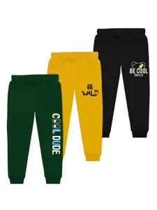 BAESD Boys Pack Of 3 Printed Joggers