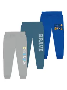 BAESD Boys Pack Of 3 Printed Regular Fit Joggers