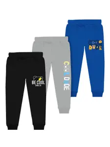 BAESD Boys Pack Of 3 Printed Regular Fit Joggers
