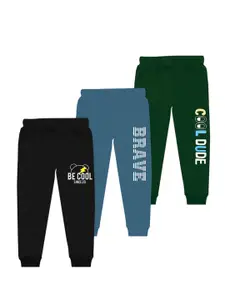 BAESD Boys Pack Of 3 Printed Joggers