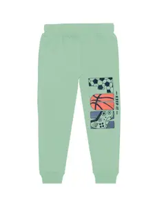 BAESD Boys Graphic Printed Joggers