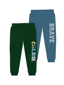 BAESD Boys Pack Of 2 Printed Joggers