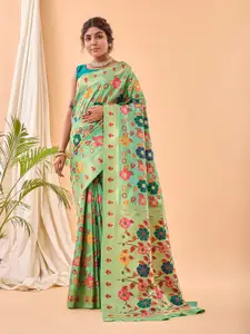 SGF11 Woven Design Zari Heavy Work Kanjeevaram Silk Saree