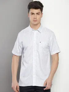 Tommy Hilfiger Grid Tattersall Checked Pure Cotton Casual Shirt