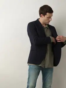 SELECTED Spread Collar Long Sleeves Casual Shirt