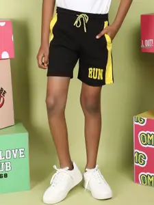 V-Mart Boys Mid-Rise Cotton Shorts