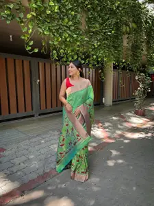 SGF11 Woven Design Zari Art Silk Kanjeevaram Saree