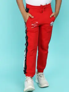 V-Mart Boys Mid-Rise Cotton Joggers