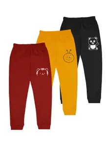 BAESD  Infant Boys Pack Of 3 Cotton Mid Rise Joggers