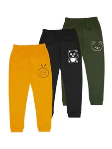 BAESD Infant Boys Pack Of 3 Mid Rise Joggers