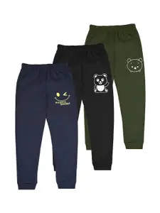 BAESD Boys Pack Of 3 Printed Joggers