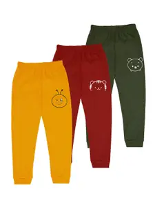 BAESD Infant Boys Pack Of 3 Graphic Printed Joggers