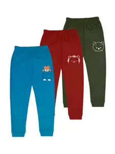 BAESD Infant Boys Pack Of 3 Graphic Printed Joggers