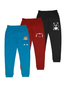 BAESD Infant Boys Pack Of 3 Graphic Printed Joggers