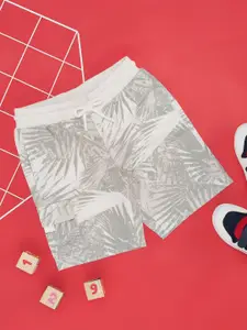 Pantaloons Junior Boys Floral Printed Cotton Shorts
