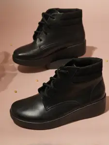 Inc 5 Women Lace Up Regular Boots