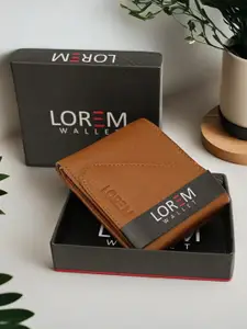 LOREM Men Three Fold Wallet With SIM Card Holder