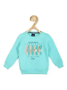 Allen Solly Junior Girls Printed Sweatshirt