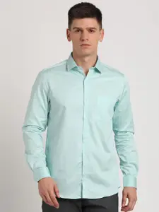 Turtle Men Classic Slim Fit Opaque Party Shirt