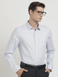 Turtle Men Classic Slim Fit Opaque Formal Shirt