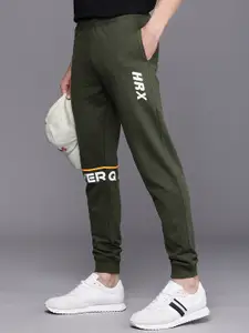 HRX by Hrithik Roshan Men Lifestyle Typography Printed Terry Joggers