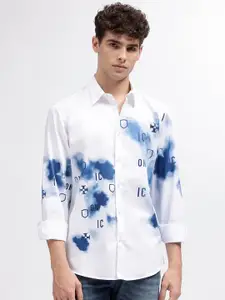 Iconic Men Floral Opaque Printed Casual Shirt