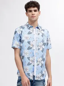 Iconic Men Floral Opaque Printed Casual Shirt