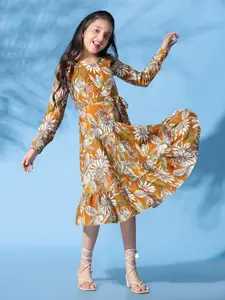 BAESD Floral Print Fit & Flare Dress